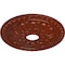 Ekena Millwork Warsaw Ceiling Medallion (Fits Canopies up to 3 1/2"), 18"OD x 3 1/2"ID x 1 3/8"P, Firebrick CM18WAFIF - alternate 4